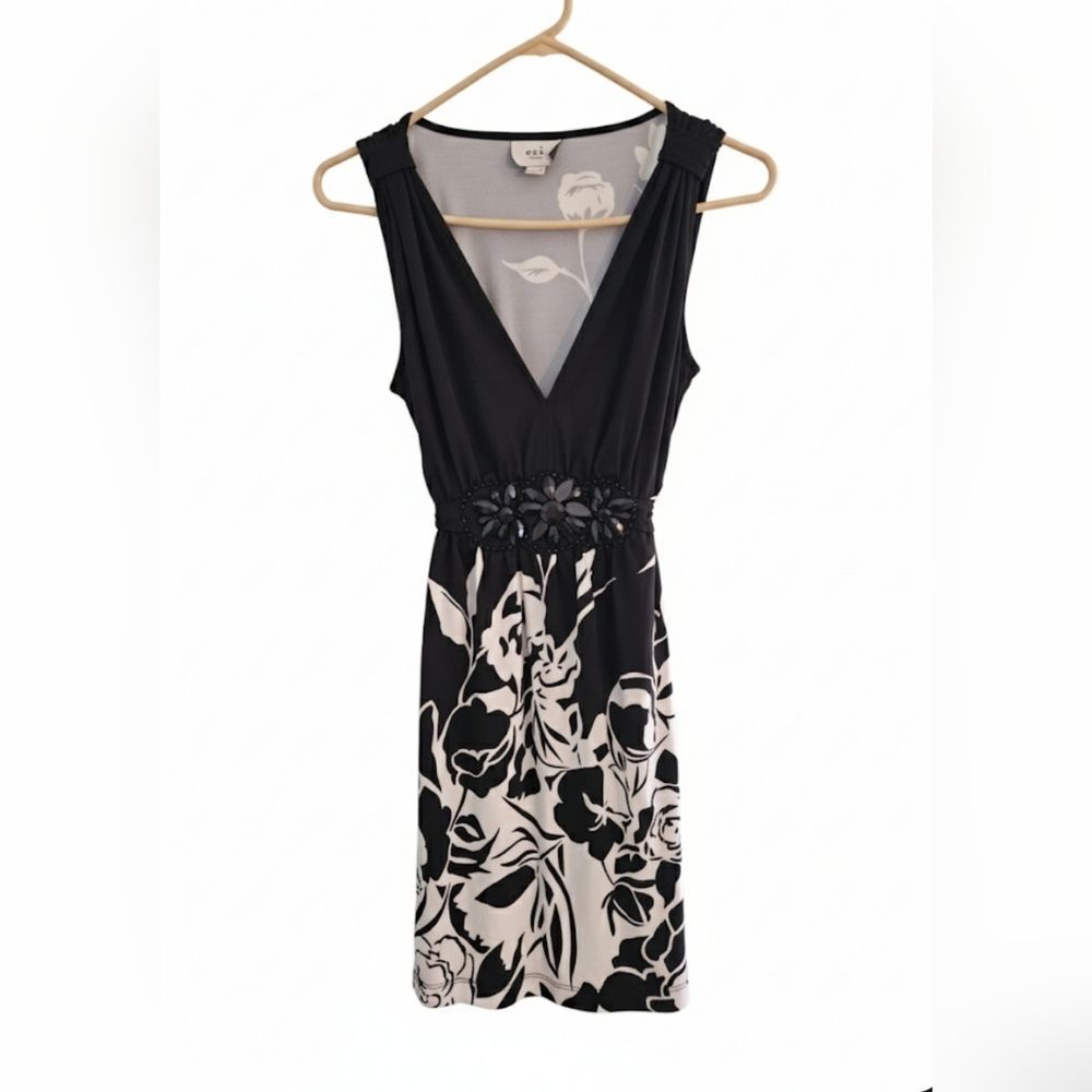 ECI party dress with flashy belt detail Size XL